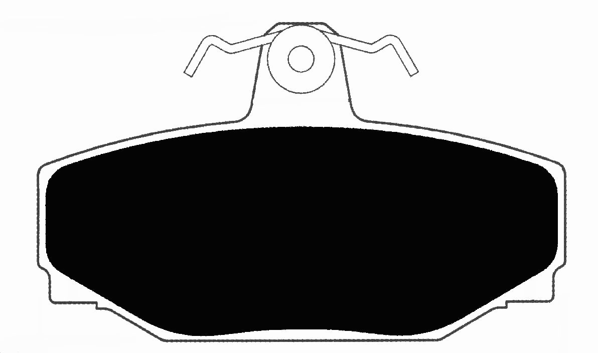 Porterfield Brake Pads for 1998 VOLVO V70 R AWD FR SPORT