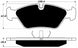 Porterfield Brake Pads for 1982 BMW 528E FR SPORT