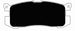 Porterfield Brake Pads for 1989 FORD PROBE R/Disc FR SPORT