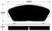 Porterfield Brake Pads for 1988 ACURA LEGEND Coupe FR SPORT