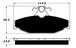 Porterfield Brake Pads for 1990 PONTIAC FIREBIRD w/Rear Discs FR SPORT