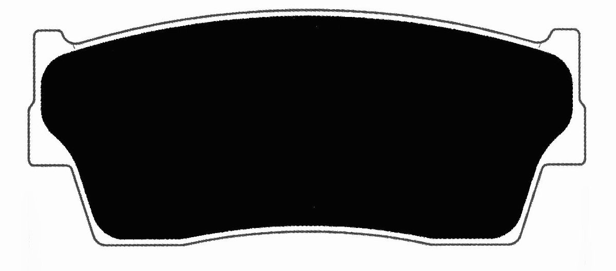 Porterfield Brake Pads for 1998 CHEVROLET TRACKER 2dr FR SPORT