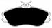Porterfield Brake Pads for 1998 AUDI S6 FR SPORT