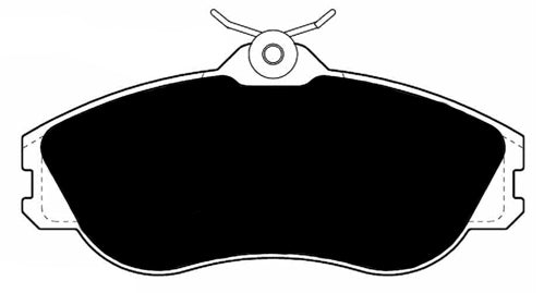 Porterfield Brake Pads for 1994 AUDI S4 FR SPORT