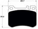 Porterfield Brake Pads for 1988 MERCEDES-BENZ 560 SL FR SPORT