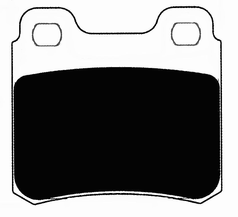 Porterfield Brake Pads for 1996 SAAB 900 Series FR SPORT