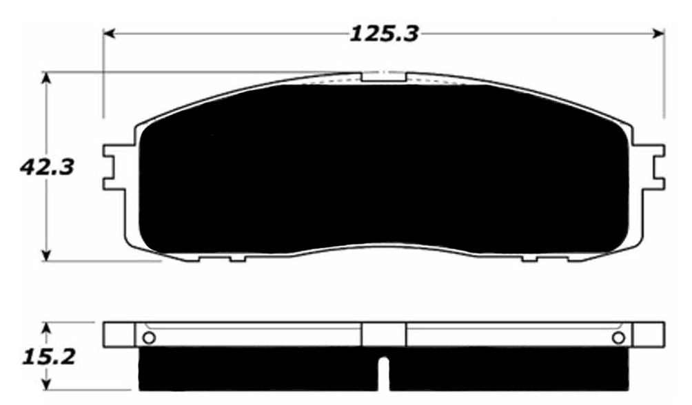 Porterfield Brake Pads for 1989 TOYOTA SUPRA FR SPORT