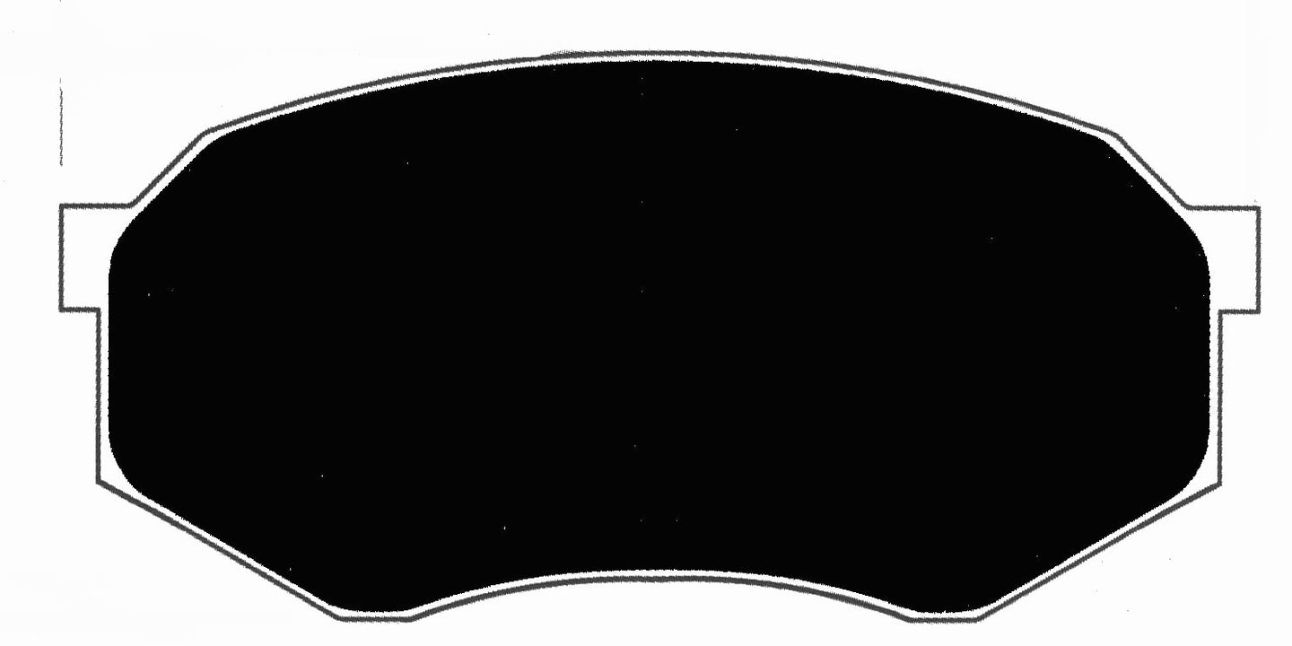 Porterfield Brake Pads for 1997 TOYOTA TACOMA 2WD 5 Lug FR SPORT