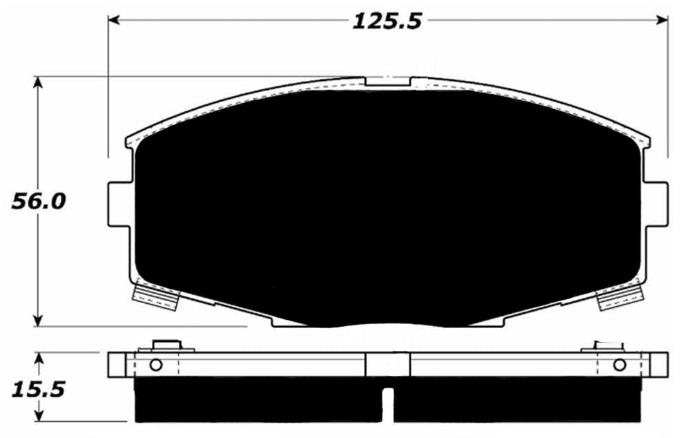 Porterfield Brake Pads for 1990 TOYOTA SUPRA FR SPORT