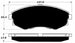 Porterfield Brake Pads for 1990 NISSAN 240SX w/ABS FR SPORT