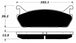 Porterfield Brake Pads for 1990 MAZDA PROTEGE 4WD FR SPORT