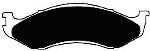 Porterfield Brake Pads for 1990 JEEP WRANGLER FR SPORT
