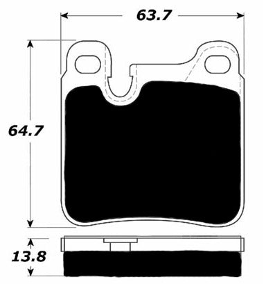Porterfield Brake Pads for 1991 PORSCHE 911 Carrera 2 FR SPORT