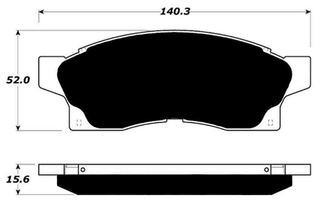 Porterfield Brake Pads for 1990 TOYOTA MR 2 Turbo FR SPORT