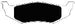 Porterfield Brake Pads for 1996 DODGE INTREPID FR SPORT
