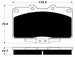 Porterfield Brake Pads for 1990 MITSUBISHI 3000 GT-VR4 FR SPORT