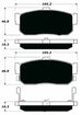 Porterfield Brake Pads for 1990 NISSAN MAXIMA FR SPORT