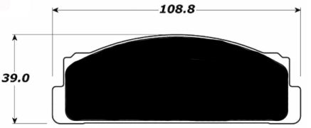 Porterfield Brake Pads for 1976 FIAT SPIDER 124 FR SPORT