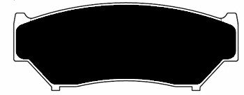 Porterfield Brake Pads for 1998 CHEVROLET TRACKER 4dr FR SPORT