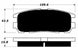 Porterfield Brake Pads for 2002 HONDA PASSPORT 4WD FR SPORT