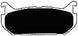 Porterfield Brake Pads for 1994 FORD PROBE R/Disc FR SPORT