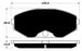 Porterfield Brake Pads for 1996 INFINITI J30 FR SPORT