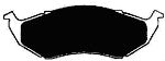 Porterfield Brake Pads for 1996 DODGE INTREPID FR SPORT