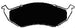Porterfield Brake Pads for 1996 DODGE INTREPID FR SPORT
