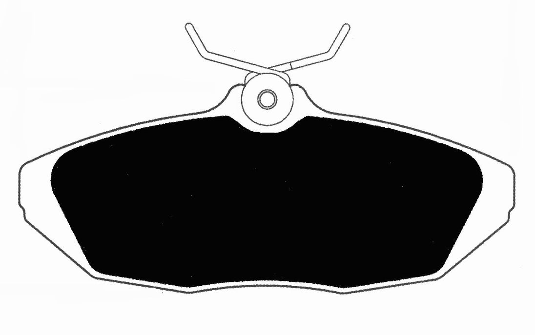 Porterfield Brake Pads for 1996 MERCURY COUGAR Sport FR SPORT