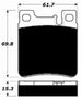 Porterfield Brake Pads for 1996 MERCEDES-BENZ S600 FR SPORT