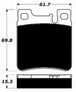 Porterfield Brake Pads for 1996 MERCEDES-BENZ S600 FR SPORT