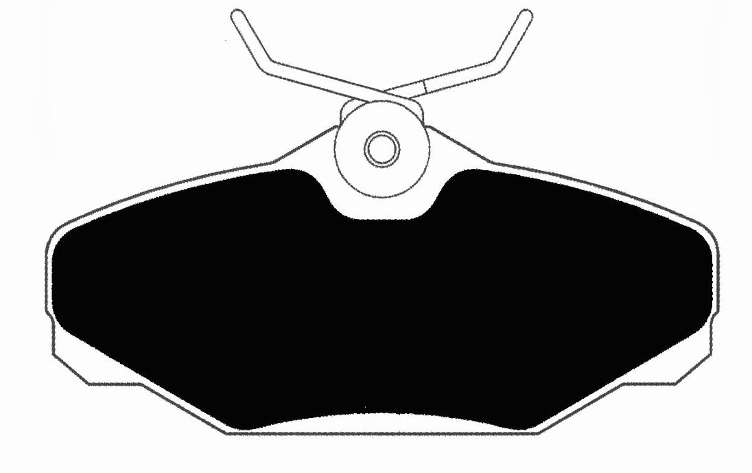 Porterfield Brake Pads for 1996 FORD TAURUS R/Disc FR SPORT