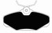 Porterfield Brake Pads for 1996 FORD TAURUS R/Disc FR SPORT