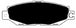 Porterfield Brake Pads for 1997 LEXUS LS 400 FR SPORT