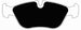Porterfield Brake Pads for 1998 VOLVO V70 XC AWD FR SPORT