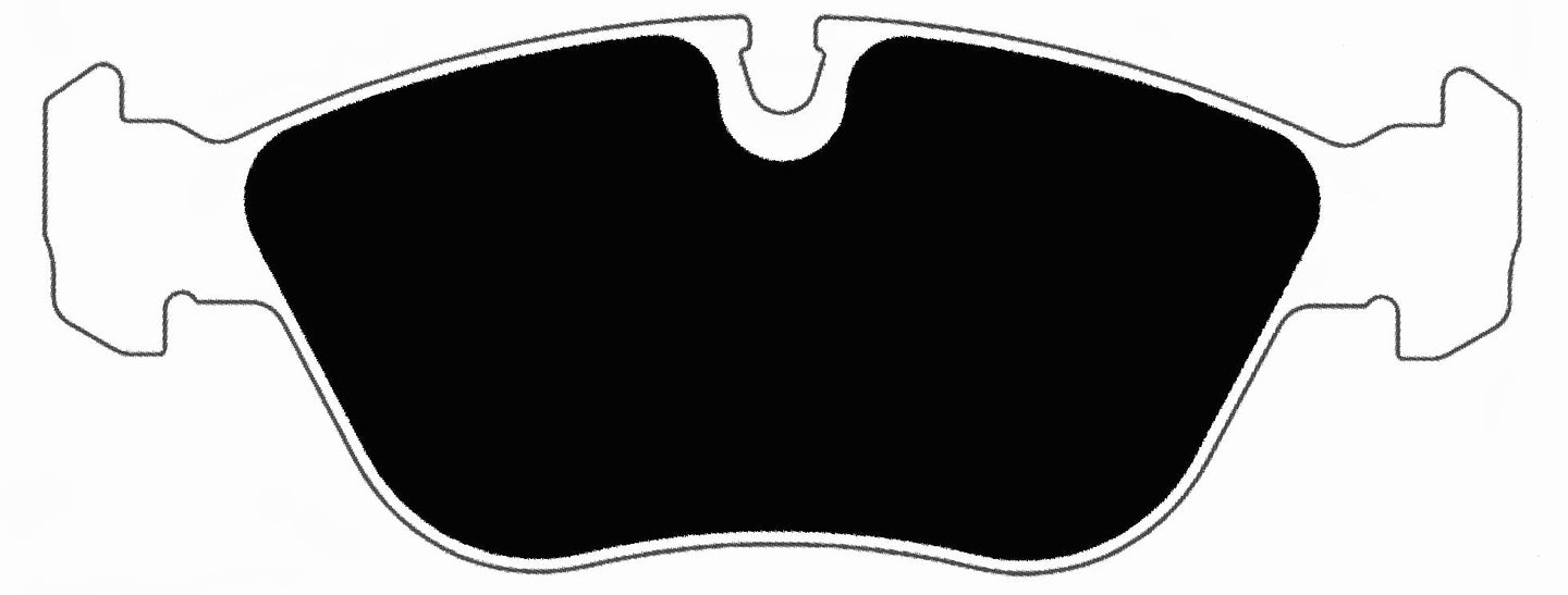 Porterfield Brake Pads for 1999 VOLVO V70 R AWD to ch 587596 FR SPORT