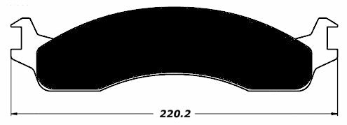 Porterfield Brake Pads for 1996 FORD F350 1 Ton 2WD SRW FR SPORT