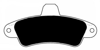 Porterfield Brake Pads for 1995 MERCURY MYSTIQUE R/Disc FR SPORT