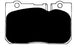 Porterfield Brake Pads for 1995 LEXUS LS 400 FR SPORT