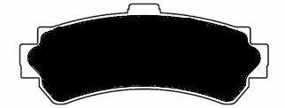 Porterfield Brake Pads for 1996 NISSAN SENTRA FR SPORT