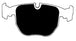 Porterfield Brake Pads for 2002 BMW 540i FR SPORT
