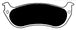 Porterfield Brake Pads for 1996 FORD CROWN VICTORIA Phenolic Piston FR SPORT
