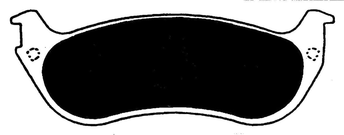 Porterfield Brake Pads for 1997 LINCOLN TOWN CAR Phenolic Piston FR SPORT