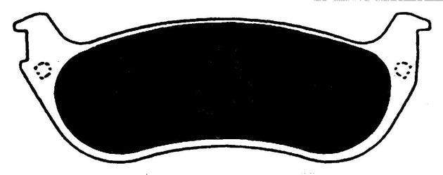 Porterfield Brake Pads for 1996 LINCOLN TOWN CAR Phenolic Piston FR SPORT