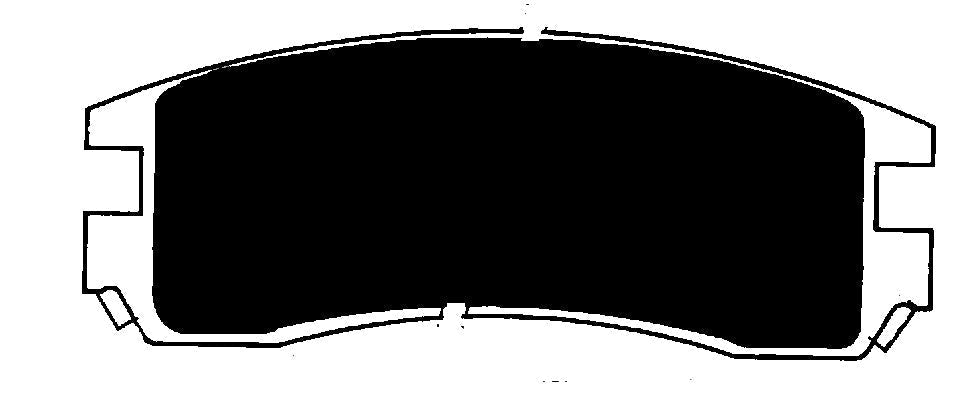 Porterfield Brake Pads for 2008 CHEVROLET AVEO FR SPORT