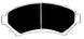 Porterfield Brake Pads for 2002 BUICK REGAL FR SPORT