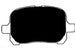 Porterfield Brake Pads for 1997 LEXUS ES 300H FR SPORT