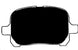 Porterfield Brake Pads for 2001 TOYOTA CAMRY V6 Made in USA FR SPORT