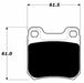 Porterfield Brake Pads for 1999 SAAB 9-5 -  to Ch 3020000 FR SPORT