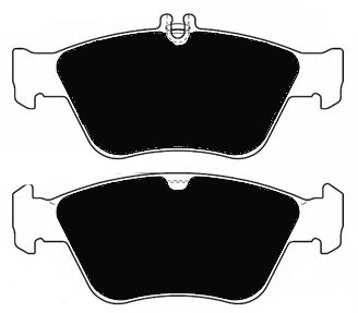 Porterfield Brake Pads for 1996 MERCEDES-BENZ E300 2 Pin Pad Rear Caliper FR SPORT